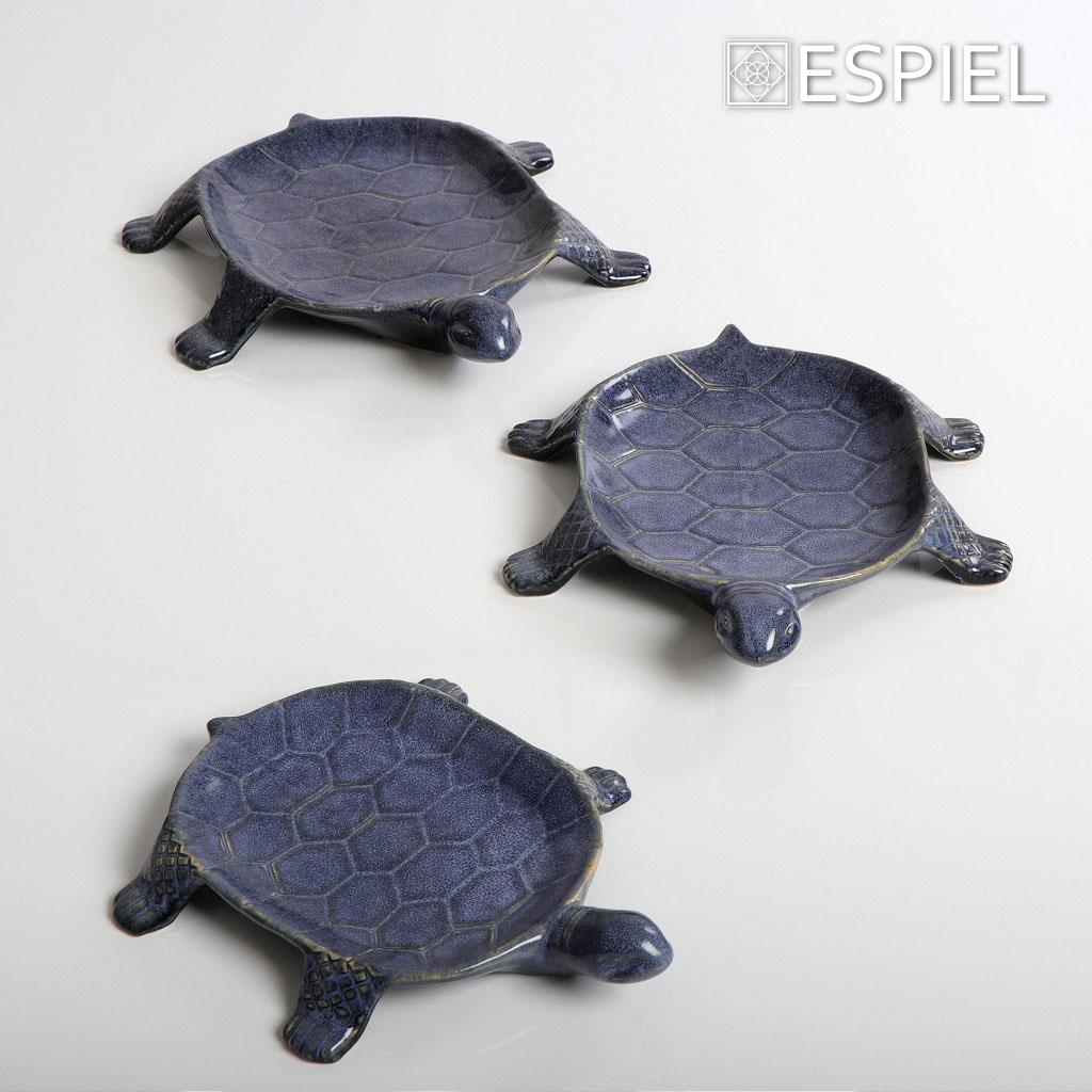 Πιατέλα Διακόσμησης (28 5X24X5) Espiel Turtle Medium Vat127 Διακόσμηση Δίσκοι - Πιατέλες Μπωλ Διακοσμητικές Spitishop
