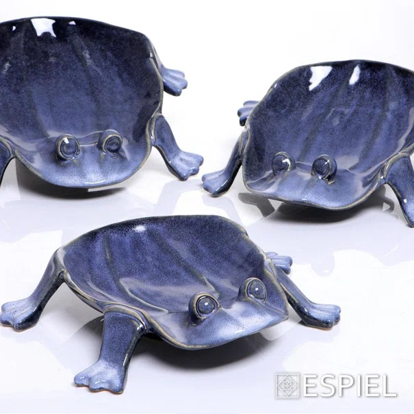 Πιατέλα Διακόσμησης (27.7x26.6x6) Espiel Frog Large VAT129