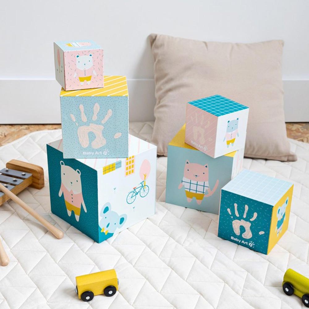 Κύβοι Στοίβαξης (Σετ 5τμχ) Baby Art Essential BR75706