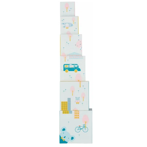 Κύβοι Στοίβαξης (Σετ 5τμχ) Baby Art Essential BR75706