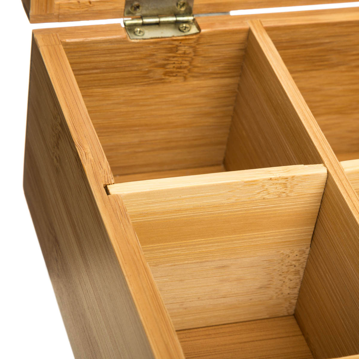 Κουτί για Τσάι (22X16X8 7) F-V Bamboo Cuisine 151154 Οργάνωση & Αποθήκευση Κουζίνας Βάζα - Δοχεία Αποθήκευσης Καφέ Ζάχαρη Spitishop