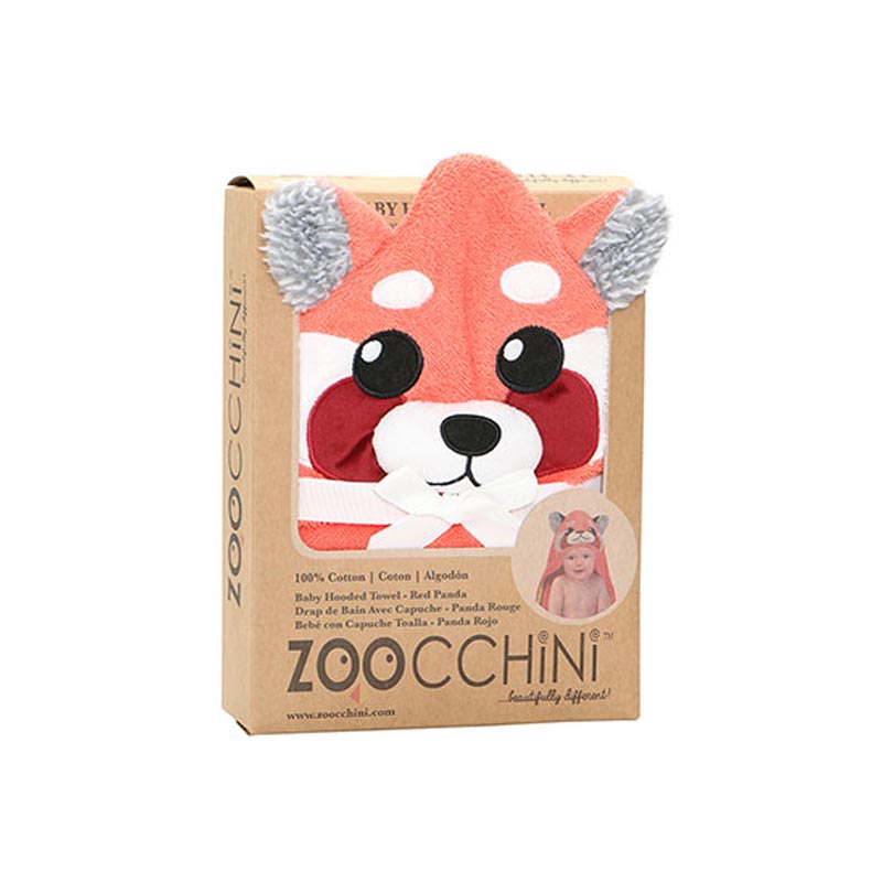 Βρεφική Κάπα (77X77) Zoocchini Red Panda Βρεφικά Προίκα Μωρού Κάπες Βρεφικές Spitishop