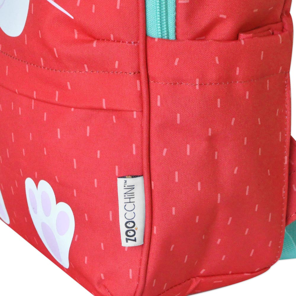 Σχολική Τσάντα Νηπιαγωγείου (25 4X10 2X30 5) Zoocchini Red Bunny Παιδικά Σχολείο Σχολικές Τσάντες Spitishop