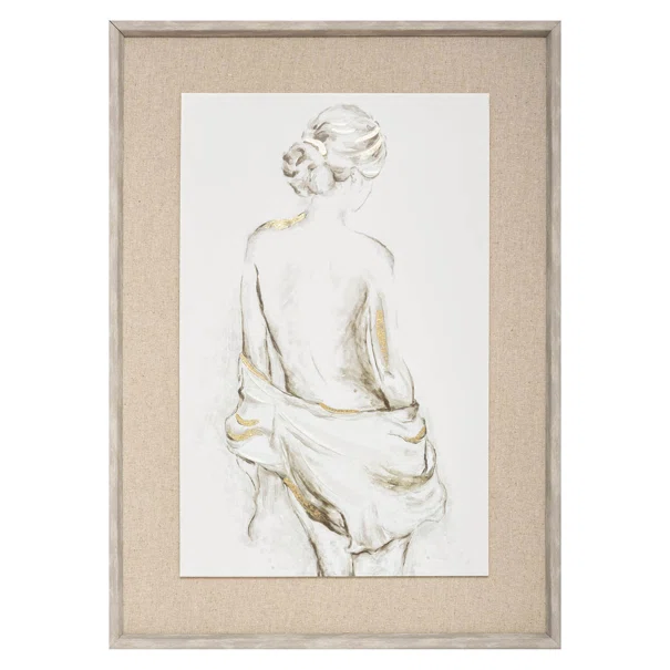 Πίνακας Με Κορνίζα (51x71) A-S Nude Portrait 173911