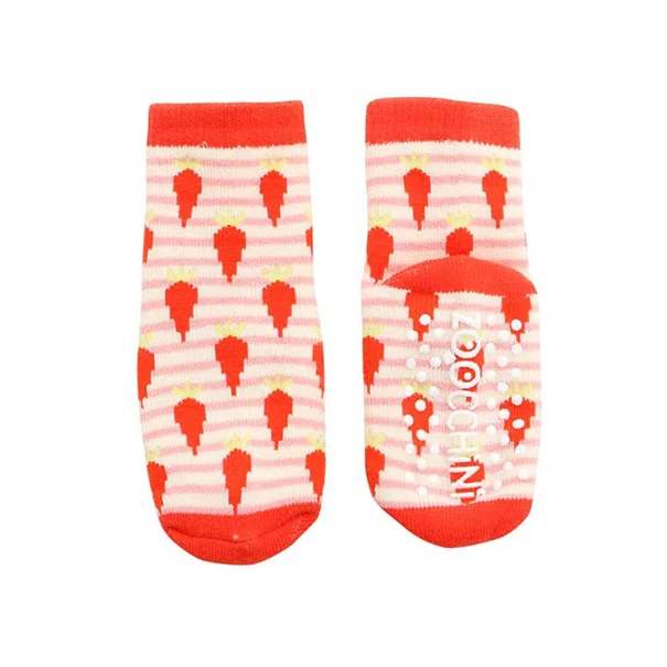 Βρεφικά Καλτσάκια (Σετ 3 Ζεύγη) Zoocchini Bella The Bunny Orange
