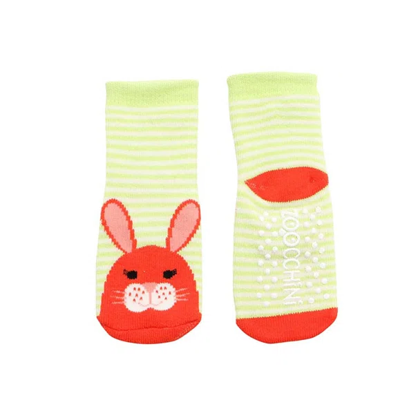 Βρεφικά Καλτσάκια (Σετ 3 Ζεύγη) Zoocchini Bella The Bunny Orange