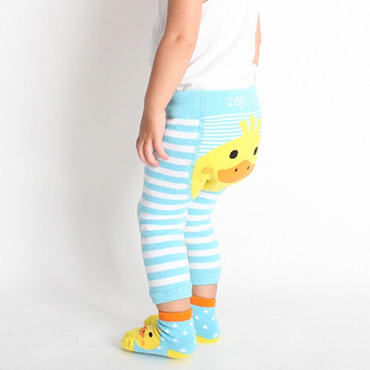 Βρεφικό Κολάν + Καλτσάκια (Σετ) Zoocchini Puddles The Duck