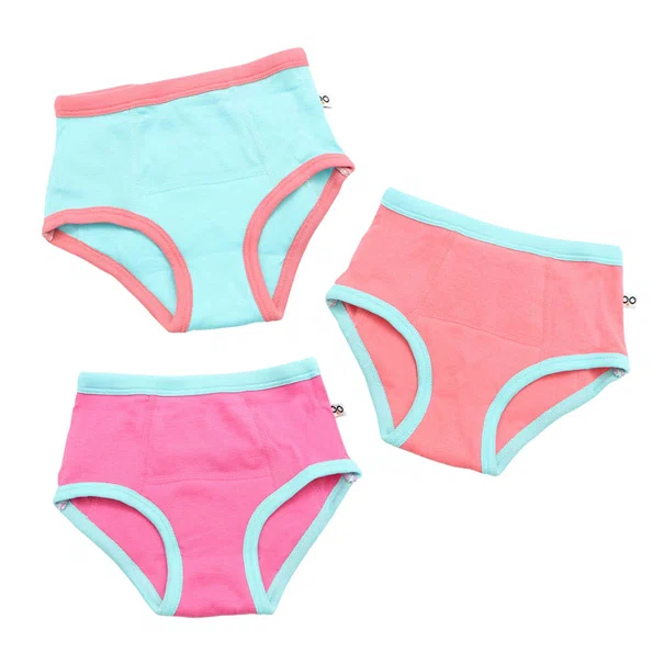 Σλιπ Εκπαιδευτικά (Σετ 3τμχ) Zoocchini Ocean Pals Girls