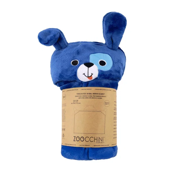 Κουβέρτα Fleece Με Κουκούλα (127x91.5) Zoocchini Dog