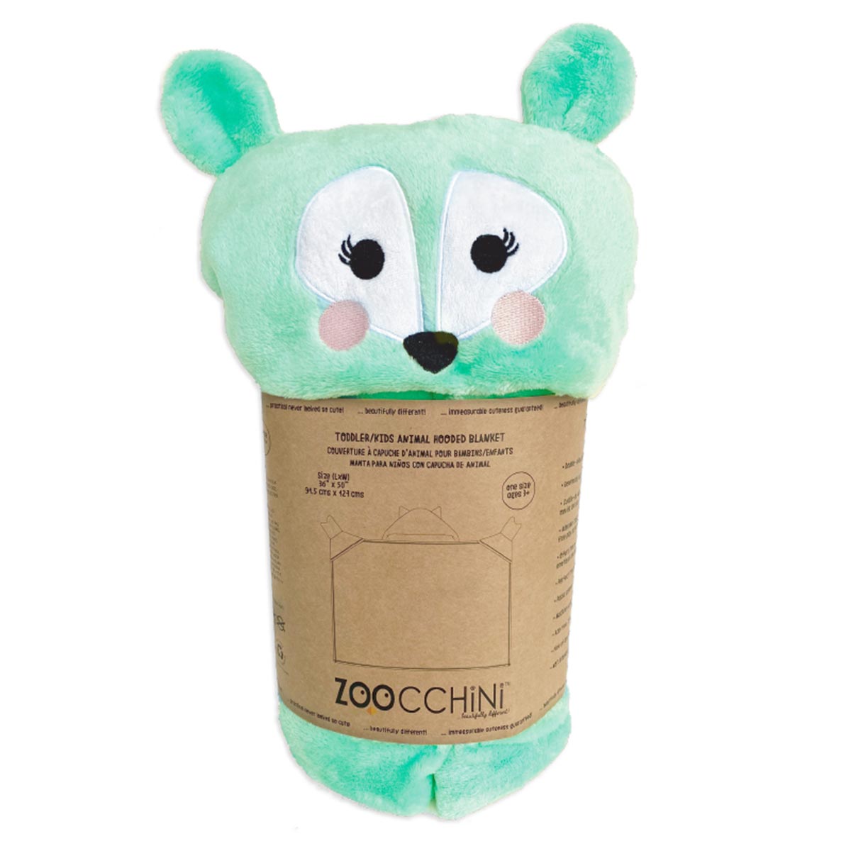 Κουβέρτα Fleece με Κουκούλα (127X91 5) Zoocchini Fawn Βρεφικά Προίκα Μωρού Κουβέρτες Βρεφικές Spitishop