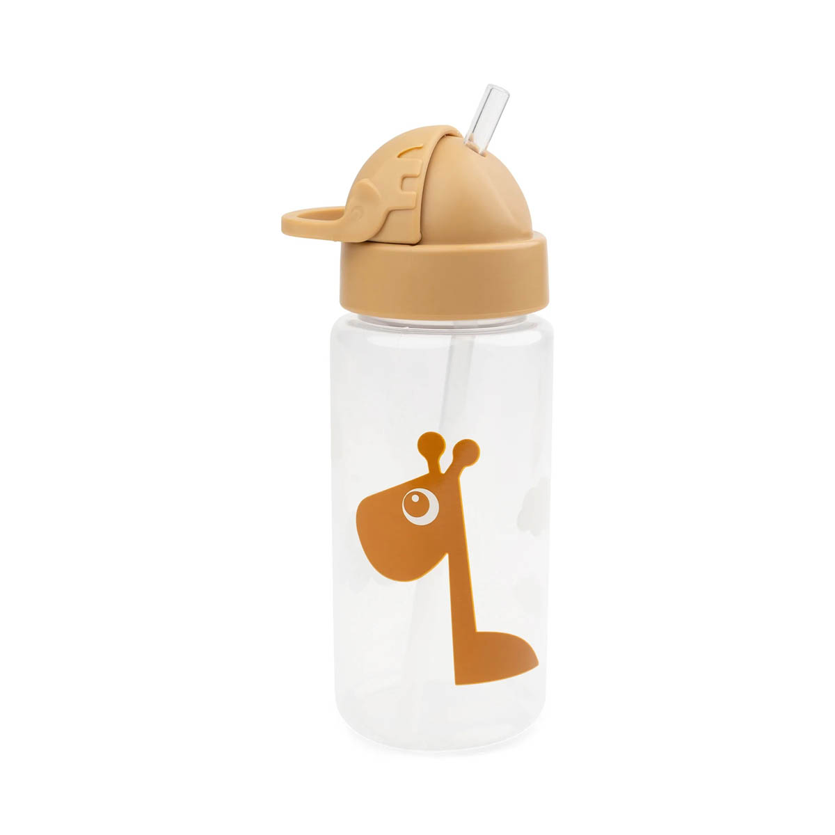 Παγούρι 350ml Με Καλαμάκι Done By Deer Raffi Mustard BR76442