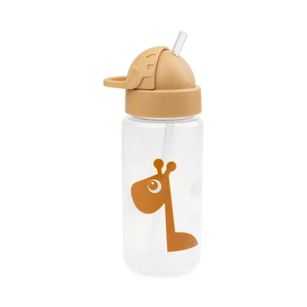 Παγούρι 350ml Με Καλαμάκι Done By Deer Raffi Mustard BR76442