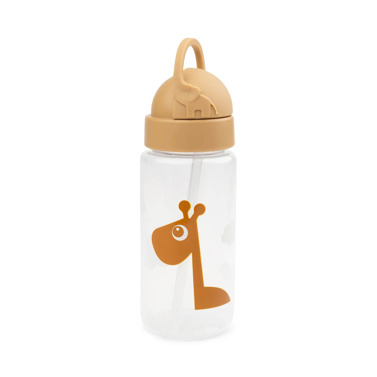 Παγούρι 350ml Με Καλαμάκι Done By Deer Raffi Mustard BR76442