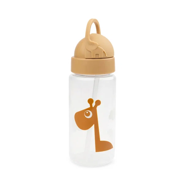 Παγούρι 350ml Με Καλαμάκι Done By Deer Raffi Mustard BR76442
