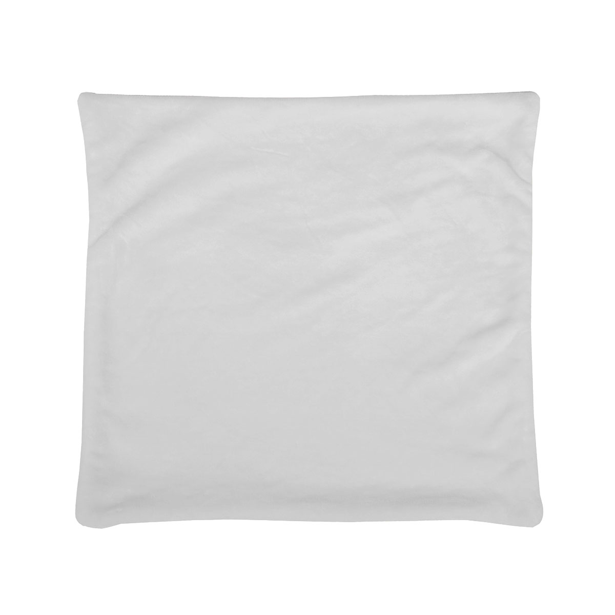 Διακοσμητική Μαξιλαροθήκη Βελουτέ (40x40) S-F Doudou Blanc C05792009H