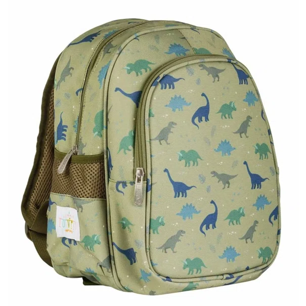 Σχολική Τσάντα Νηπιαγωγείου Με Ισοθερμική Θήκη (27x19x32) Α Little Lovely Company Dinosaurs BPDIGR49