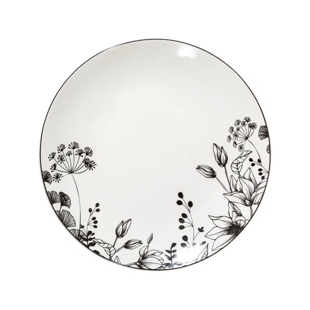 Πιάτο Φρούτου (Φ20) S-D White Floral 154846