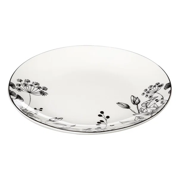 Πιάτο Φρούτου (Φ20) S-D White Floral 154846
