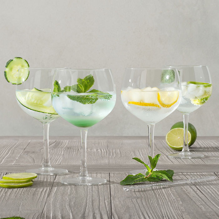 Ποτήρια Κοκτέιλ Gin Κολωνάτα (Σετ 4Τμχ) 700Ml S-D 160616 Είδη Σερβιρίσματος Σετ Spitishop