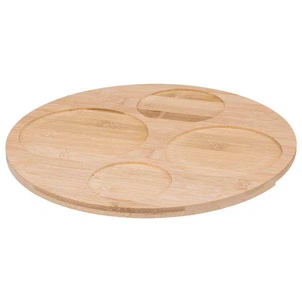 Ορντεβιέρα Σερβιρίσματος 4 Θέσεων (Φ33.5x10) S-D White Bamboo 188411