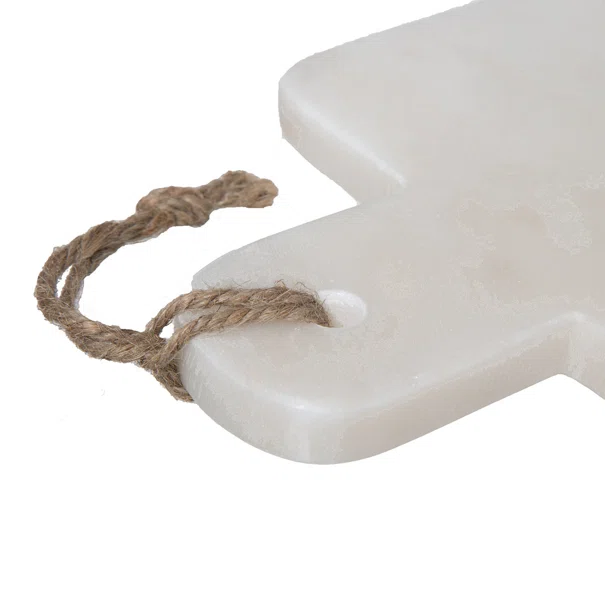 Πλατώ Σερβιρίσματος (15x30) S-D White Marble 173702A