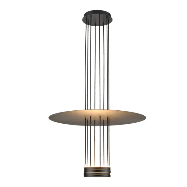 Φωτιστικό Οροφής LED Aca Elia YL1691LEDPBK Sand Black