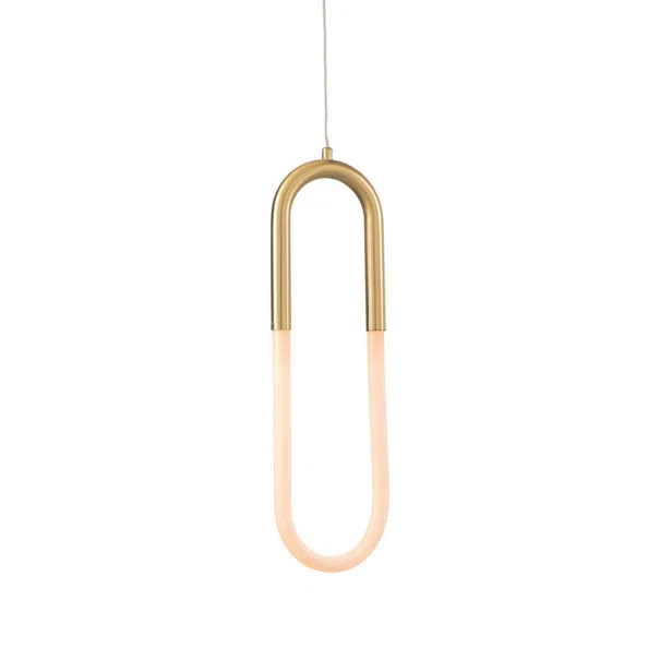 Φωτιστικό Οροφής Μονόφωτο LED Aca Venus ZM32LEDP15BR Brass