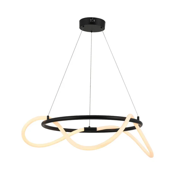 Φωτιστικό Οροφής LED Aca Kyma ZM36LEDP60BK Black