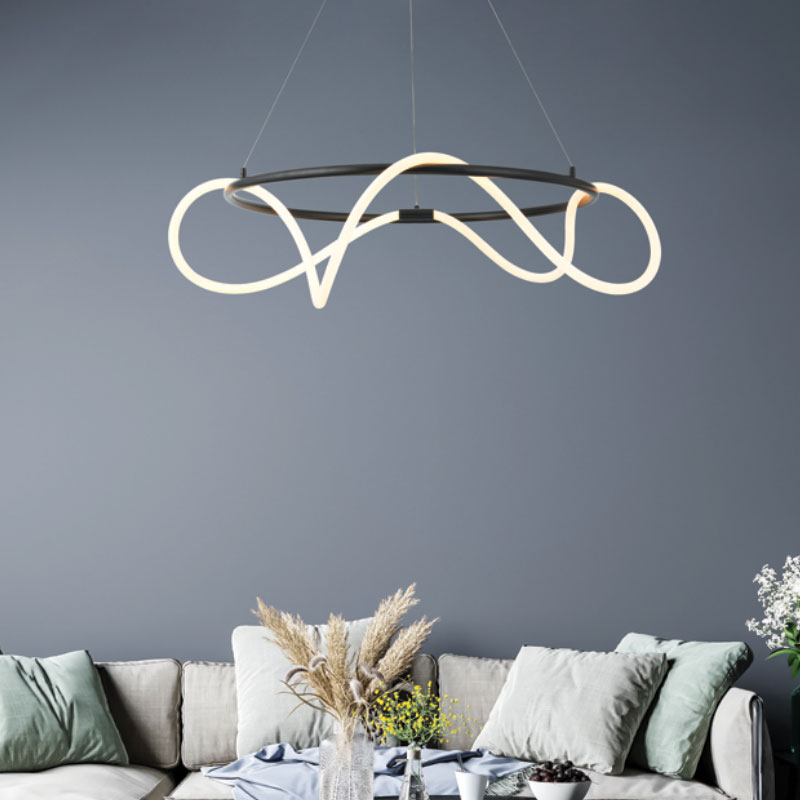 Φωτιστικό Οροφής LED Aca Kyma ZM36LEDP80BK Black