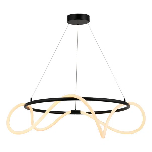 Φωτιστικό Οροφής LED Aca Kyma ZM36LEDP80BK Black