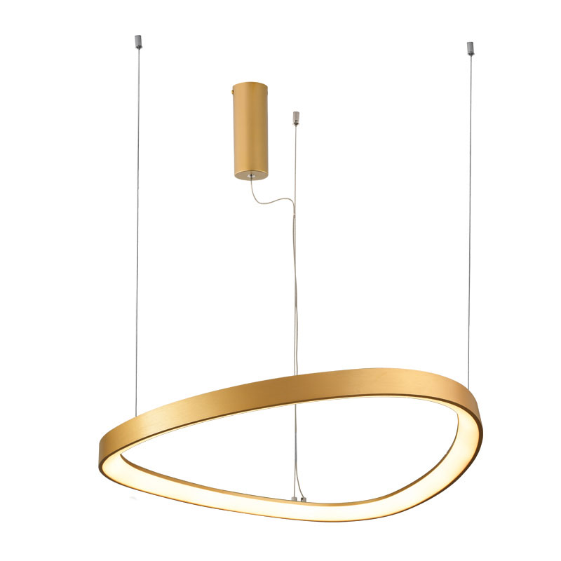 Φωτιστικό Οροφής LED Aca Harmony BR97LEDP40GD Gold