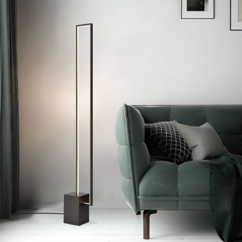Φωτιστικό Δαπέδου LED Aca Aelia PN30LEDFBK Black Matt