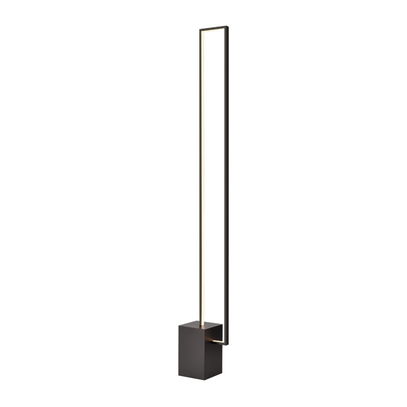 Φωτιστικό Δαπέδου LED Aca Aelia PN30LEDFBK Black Matt