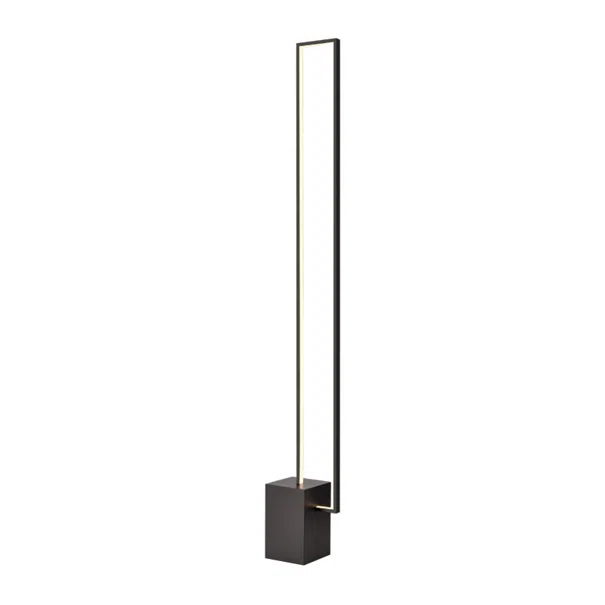Φωτιστικό Δαπέδου LED Aca Aelia PN30LEDFBK Black Matt