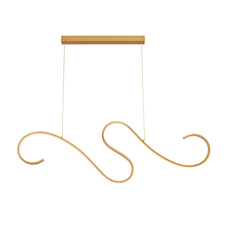 Φωτιστικό Οροφής LED Aca Calista YL1809LEDPGD Gold