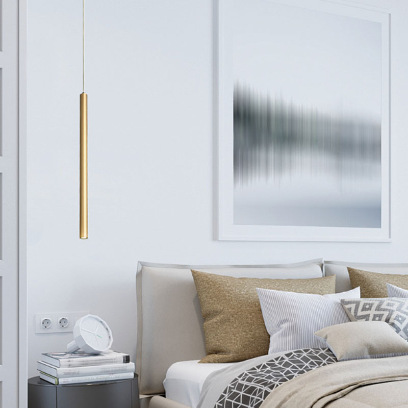 Φωτιστικό Οροφής Μονόφωτο LED Aca Fino RA31LEDP60GD Gold