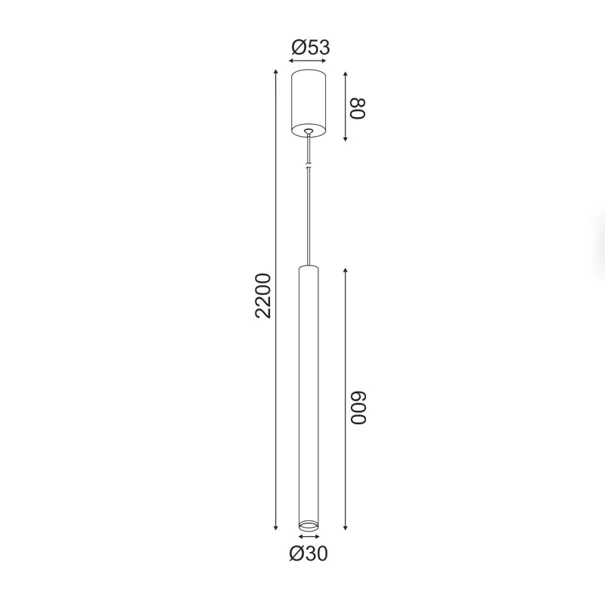 Φωτιστικό Οροφής Μονόφωτο LED Aca Fino RA31LEDP60WH White
