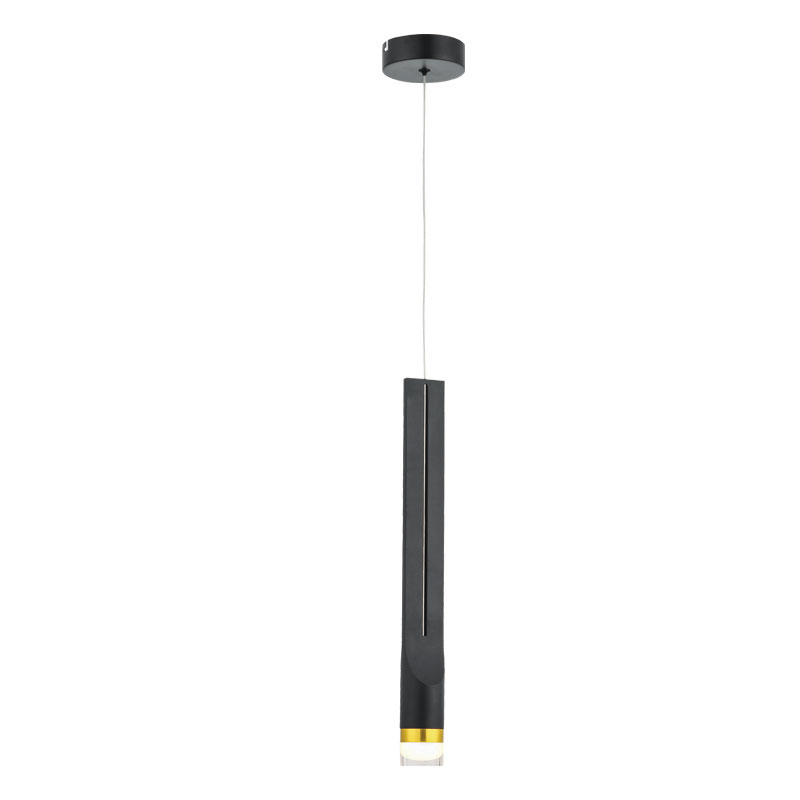 Φωτιστικό Οροφής Μονόφωτο LED Aca Estela ZM26LEDP6BK Black