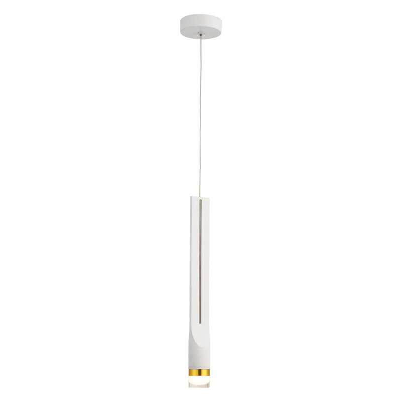 Φωτιστικό Οροφής Μονόφωτο Led Aca Estela Zm26Ledp6Wh White Φωτιστικά Κρεμαστά Spitishop