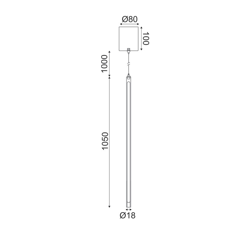 Φωτιστικό Οροφής Μονόφωτο Led Dimmable Aca Avenue Zm16Ledp100Wh White Φωτιστικά Κρεμαστά Spitishop
