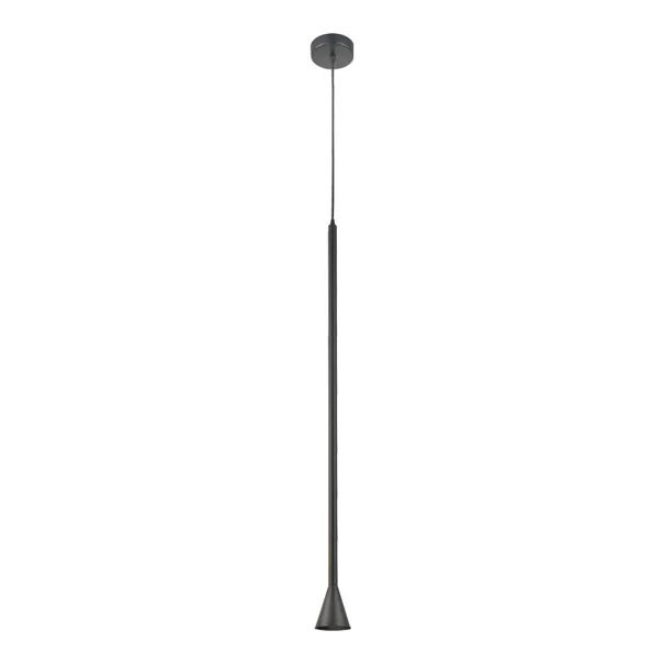 Φωτιστικό Οροφής Μονόφωτο Aca Clouzot YL22801PBK Black