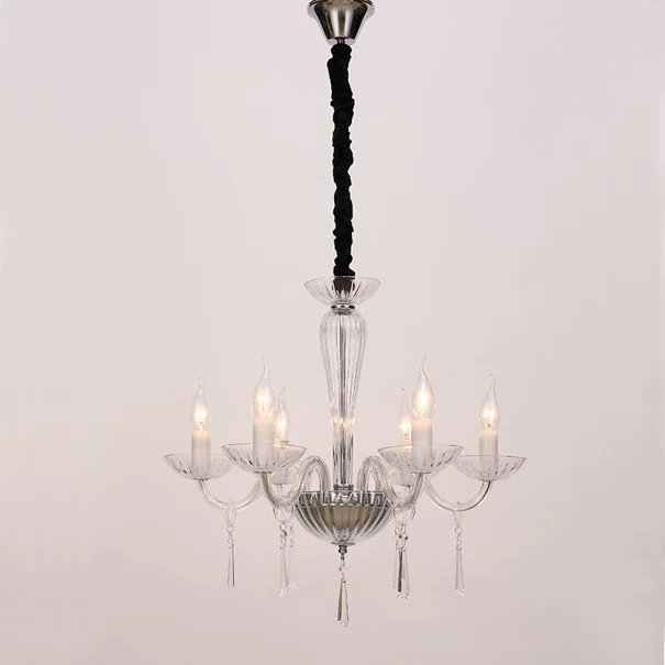 Πολυέλαιος Οροφής Aca Violet BLK80286PCC Chrome