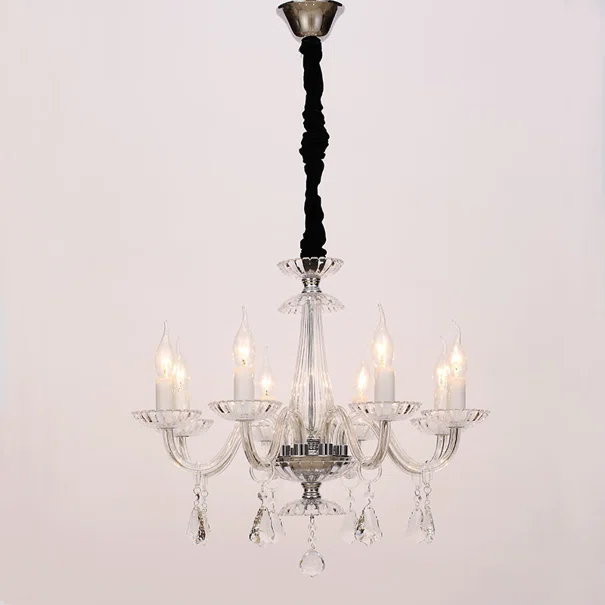 Πολυέλαιος Οροφής Aca Lompelia BLK80388PCC Chrome