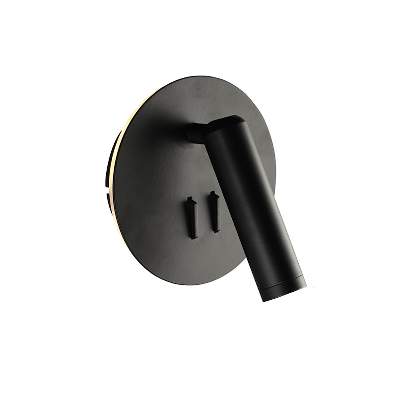 Απλίκα Τοίχου LED Aca Zeus SF1801LEDB Black