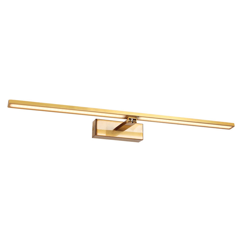 Φωτιστικό Μπάνιου LED Aca Palma PN15LEDW67BR Brass