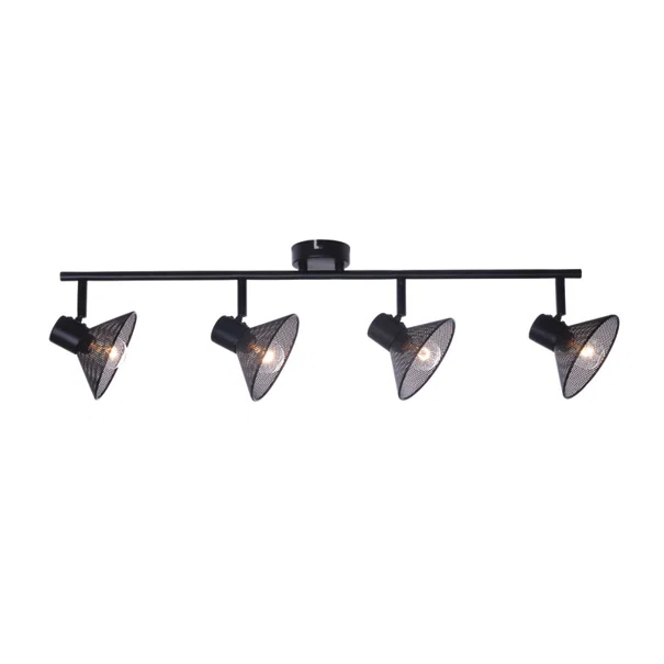Σποτ Πολύφωτο Aca Paloma TNK2834SB Black