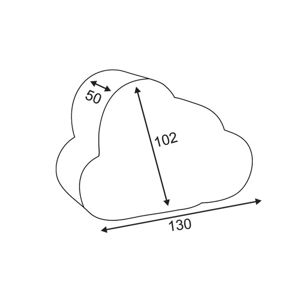 Παιδικό Φωτάκι Νυκτός Aca CLOUDWWLR44