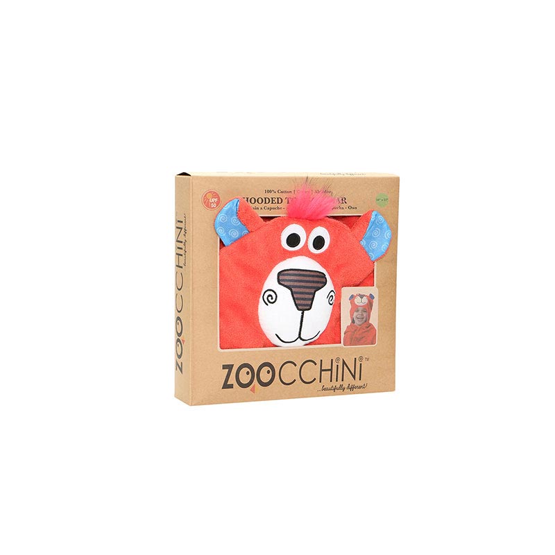 Παιδική Πετσέτα με Κουκούλα Zoocchini Bosley The Bear Παιδικά Πόντσο Spitishop