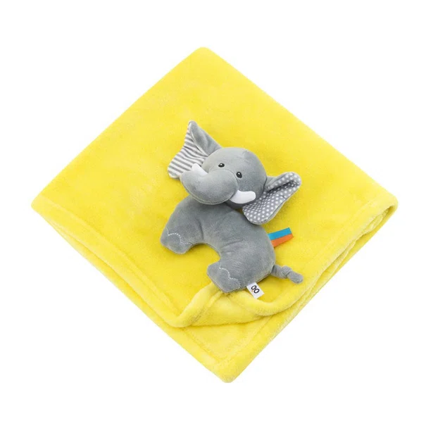 Κουβέρτα Fleece Αγκαλιάς (68.5x100) Zoocchini Elephant