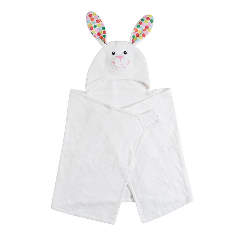 Παιδική Πετσέτα με Κουκούλα Zoocchini Bella The Bunny Παιδικά Πόντσο Spitishop